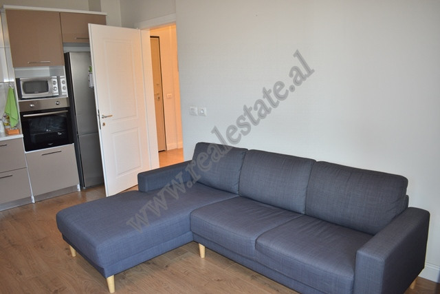 Apartment for rent in Xhanfize Keko street in Tirana, Albania.
The home is part of a new complex an